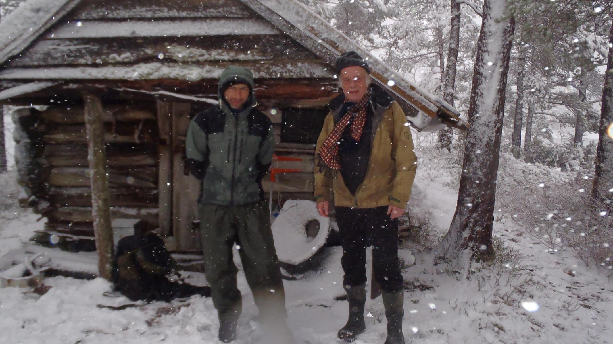  Arriving in the snow 